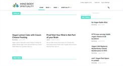 Desktop Screenshot of mindbodyspirituality.com